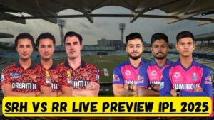 SRH vs RR Live Score