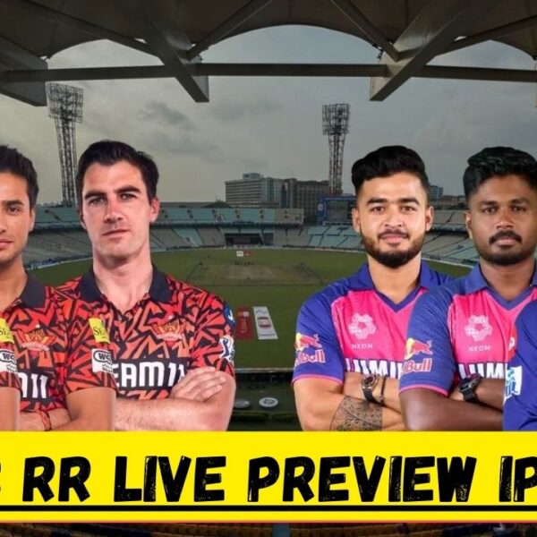 SRH vs RR Live Score