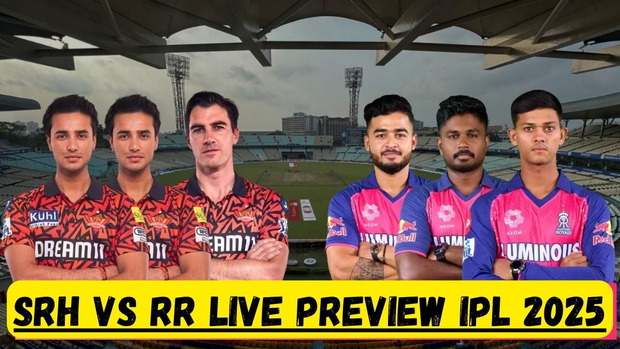 SRH vs RR Live Score
