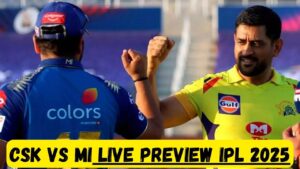 CSK vs MI
