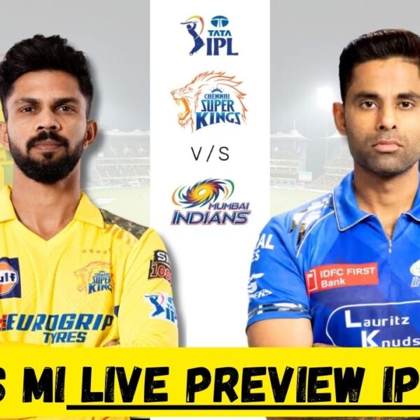 CSK बनाम MI
