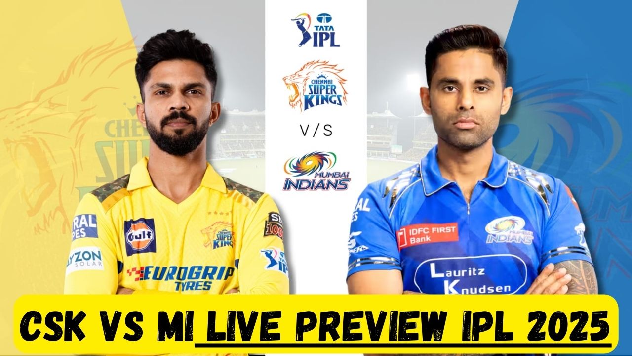CSK बनाम MI