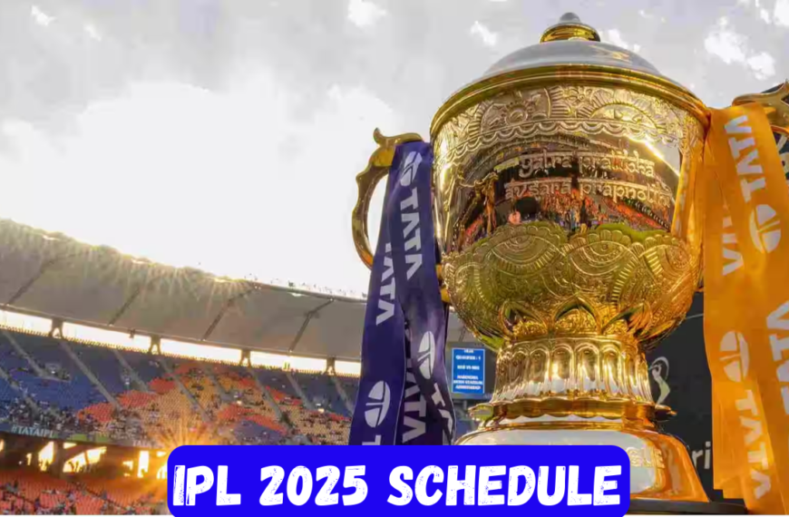 IPL 2025 Full Schedule