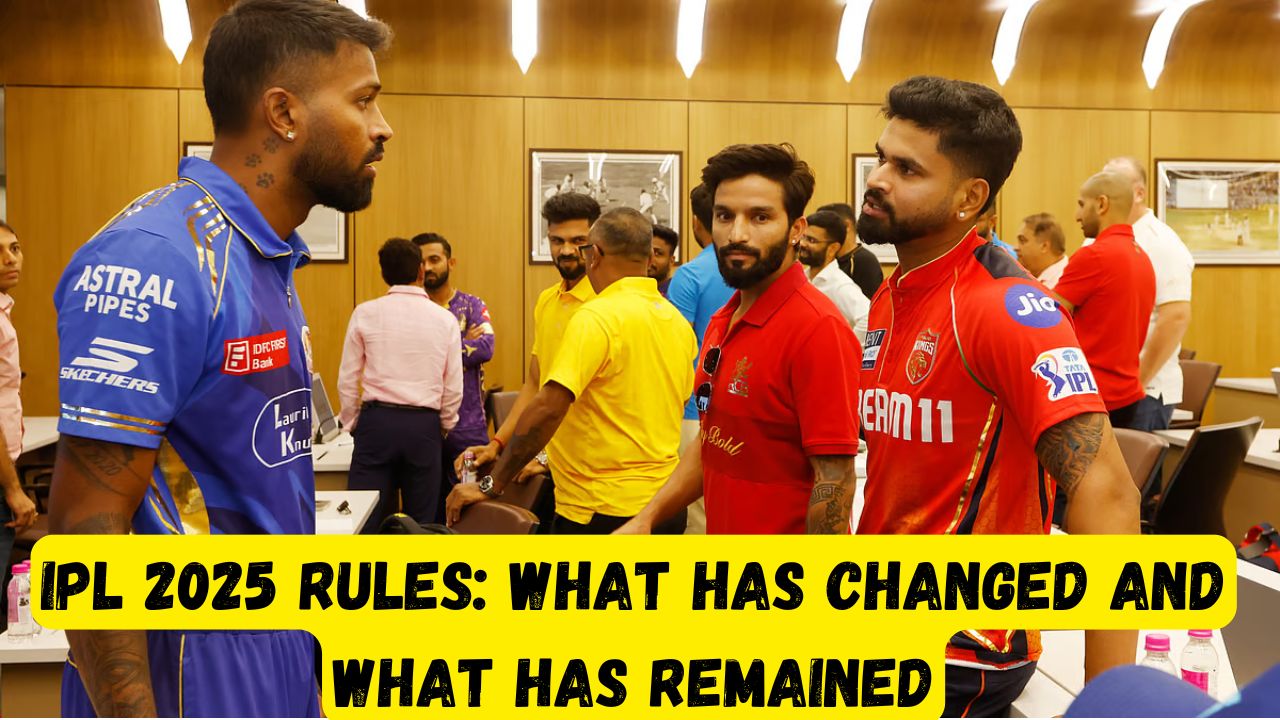 IPL 2025 Rules