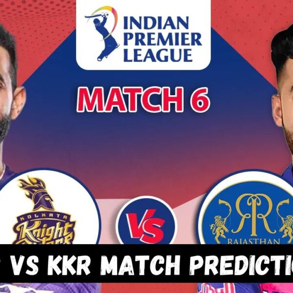 RR vs KKR Dream 11 Prediction
