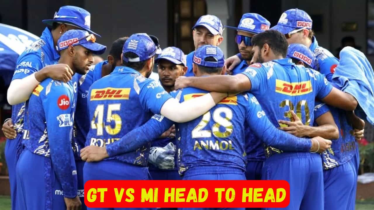 GT vs MI Head to Head