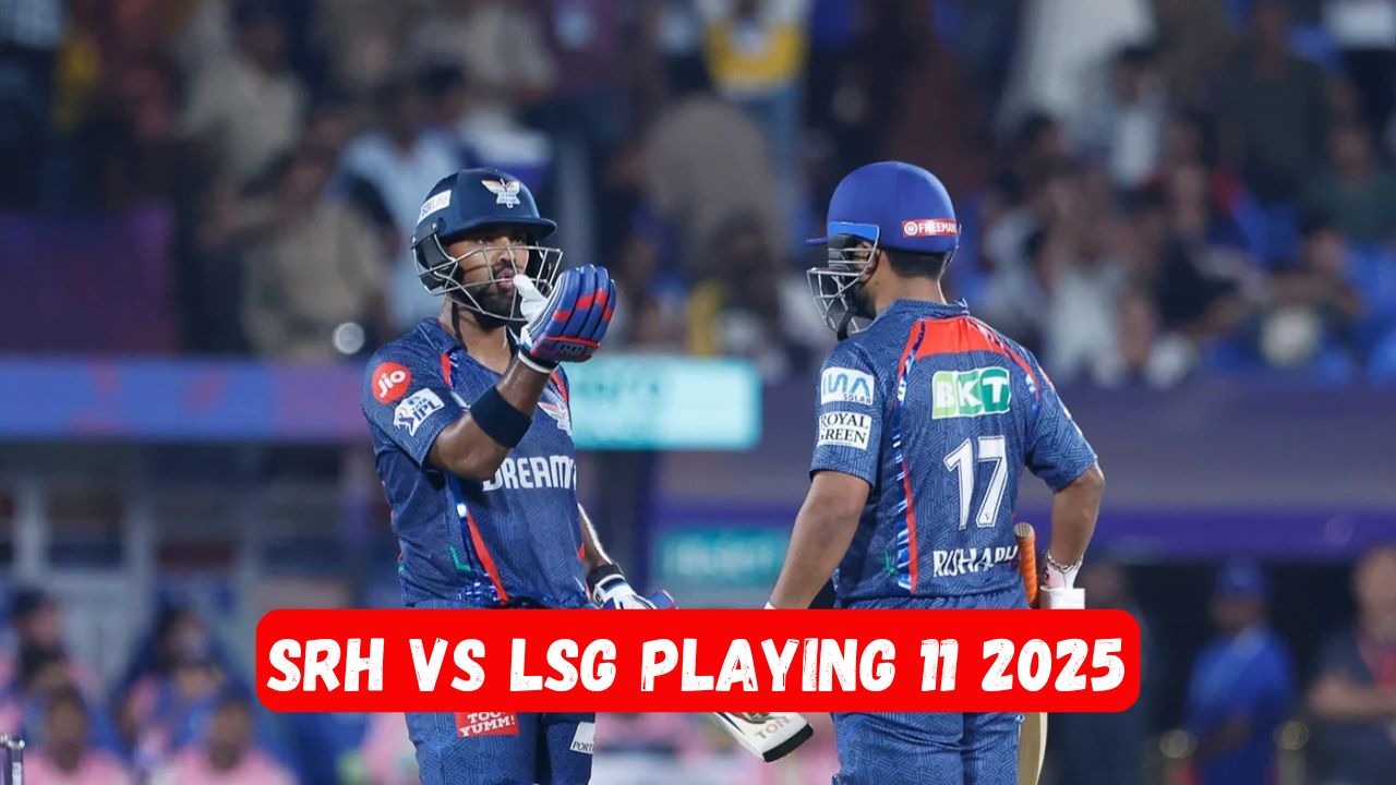 SRH vs LSG playing 11