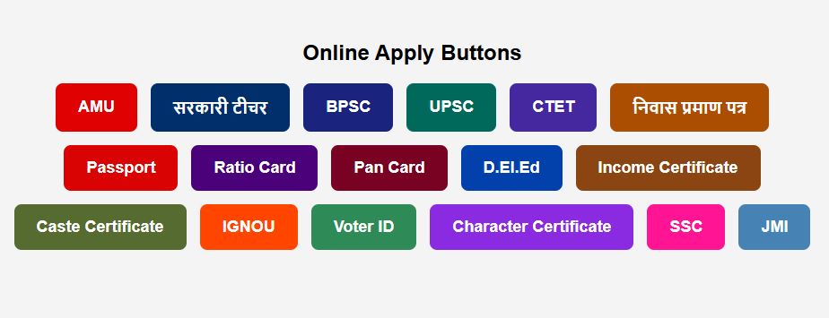Online Apply All Link Here-Wazar Hayat