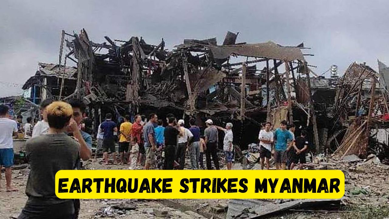 Myanmar Massive Earthquake Today