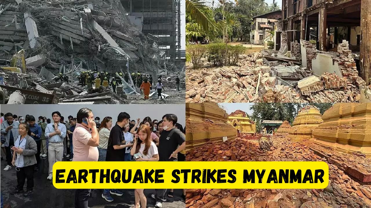 Myanmar Massive Earthquake Today