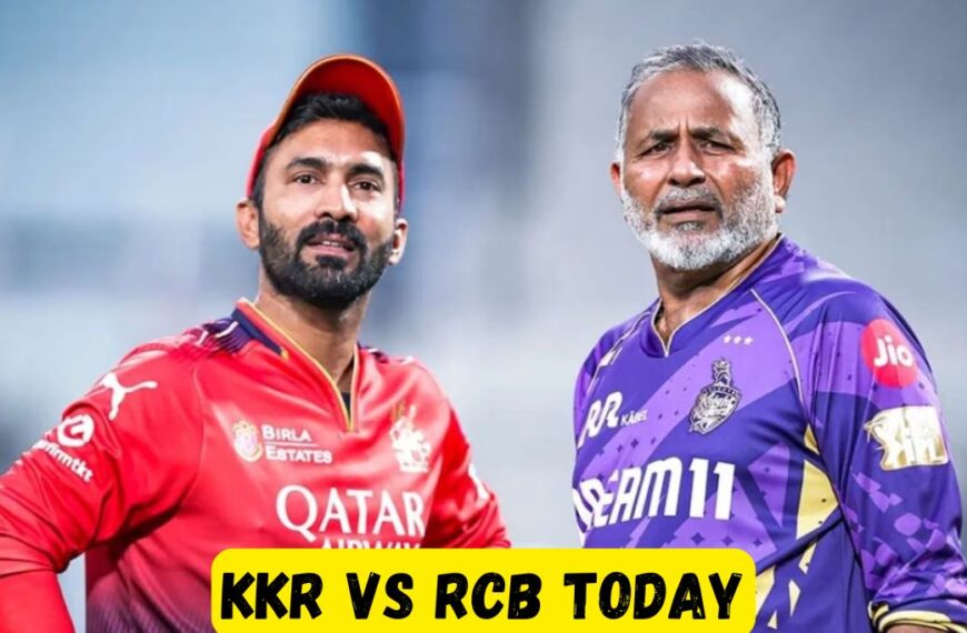 KKR vs RCB Live Score