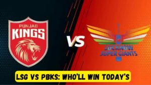 LSG vs PBKS Dream11 Prediction
