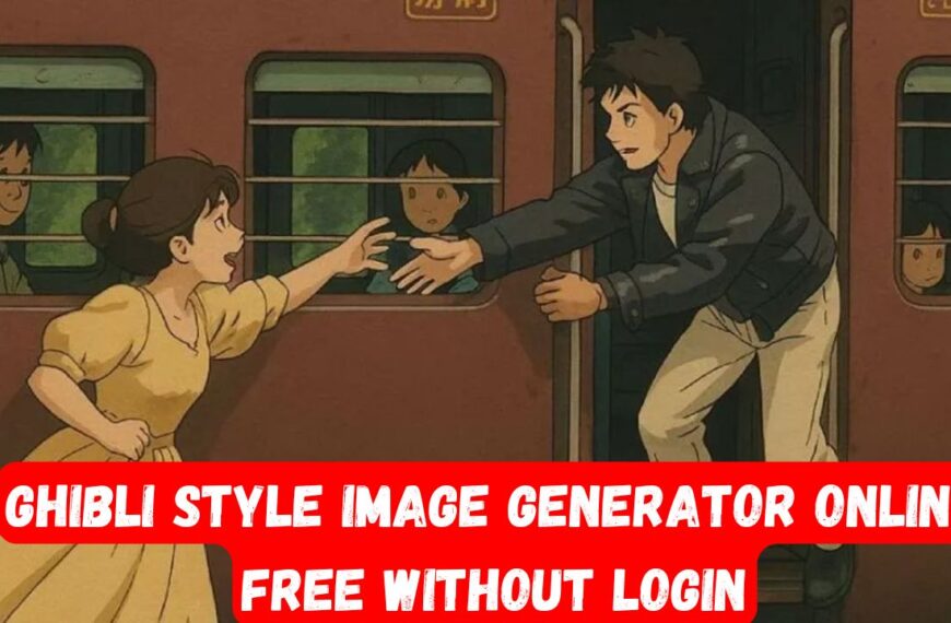 Ghibli Style Image Generator Online Free without login