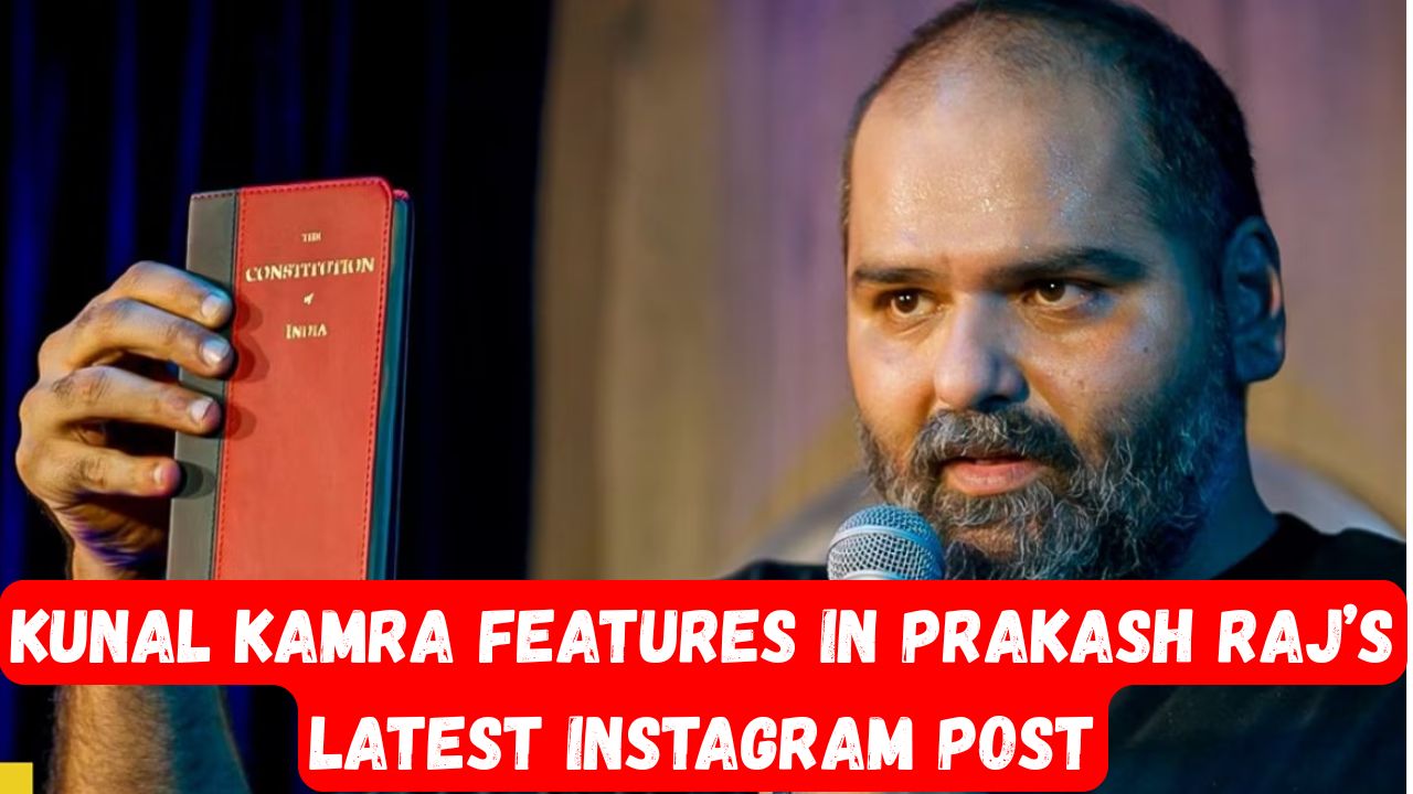 Kunal Kamra features in Prakash Raj