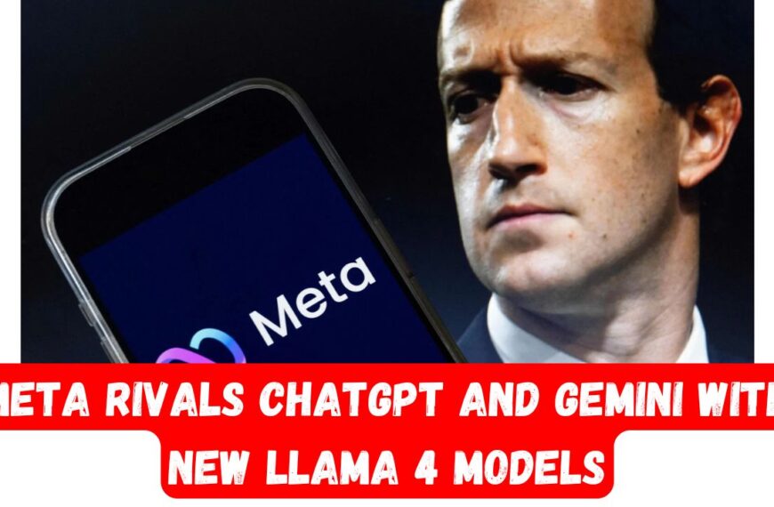 New Llama 4 Models