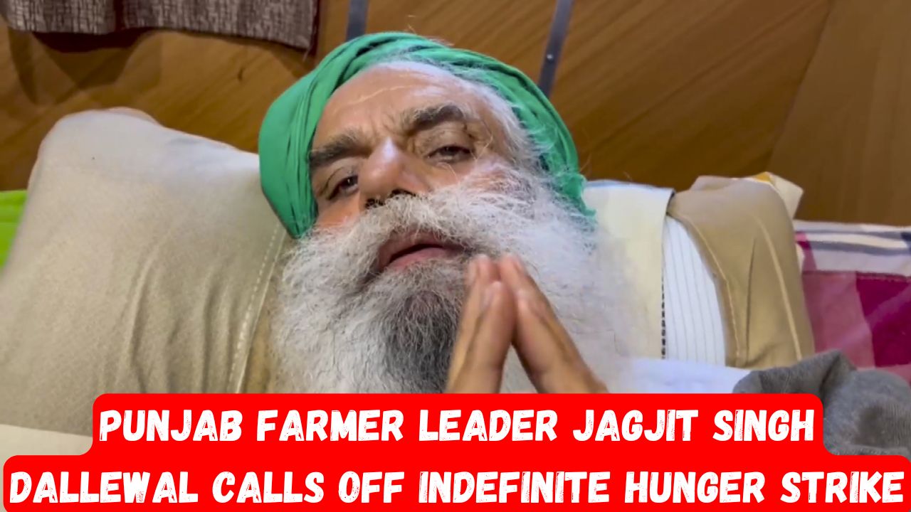 Punjab farmer leader Jagjit Singh Dallewa
