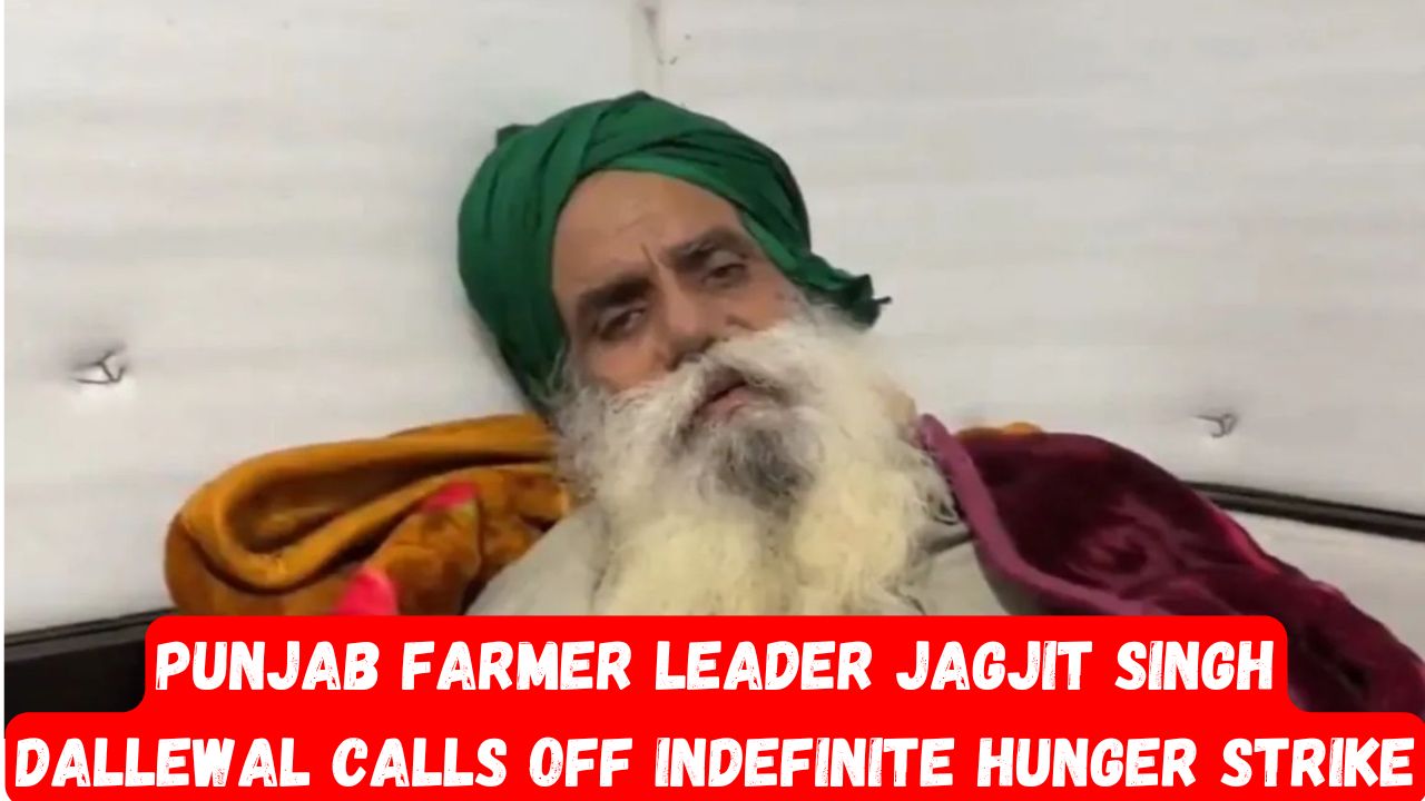 Punjab farmer leader Jagjit Singh Dallewa