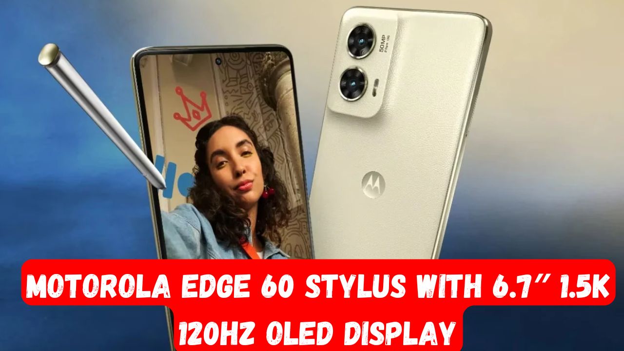 Motorola Edge 60 Stylus