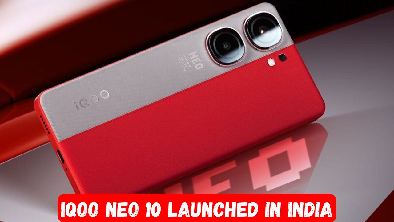 iQOO Neo 10 Launched in India