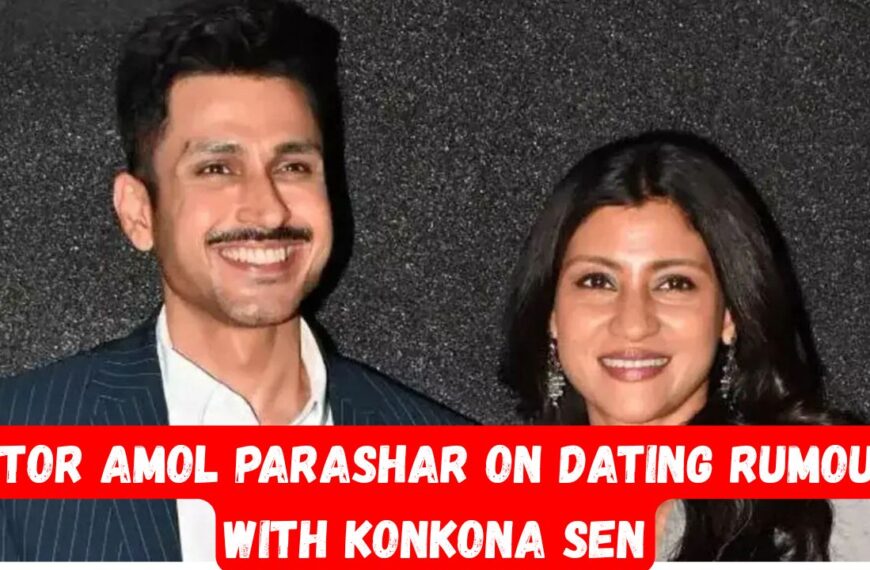 Actor Amol Parashar