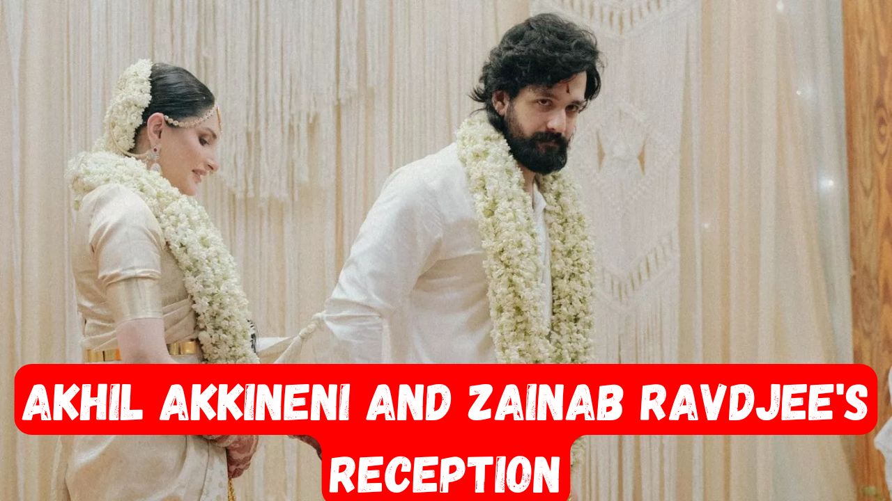 Akhil Akkineni and Zainab Ravdjee