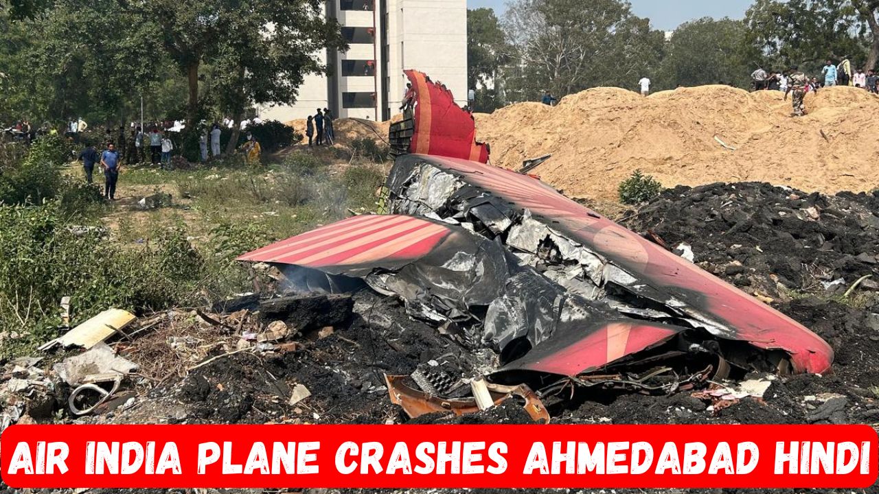Air India Plane Crashes Ahmedabad