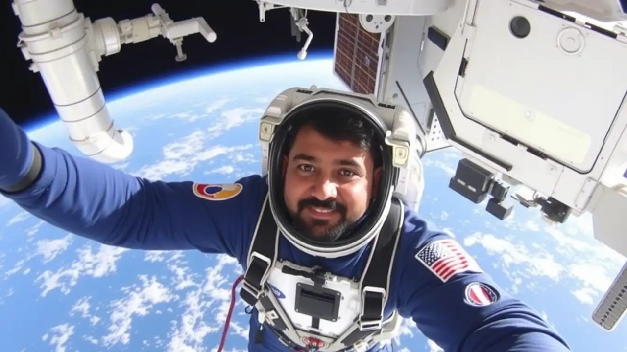 Shubhanshu Shukla In Space