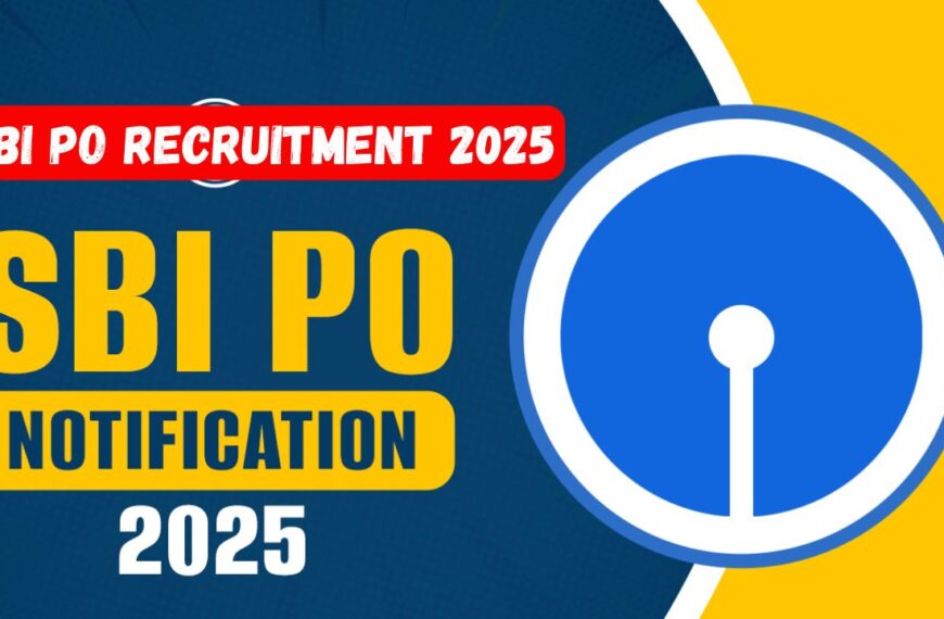 SBI PO Recruitment 2025