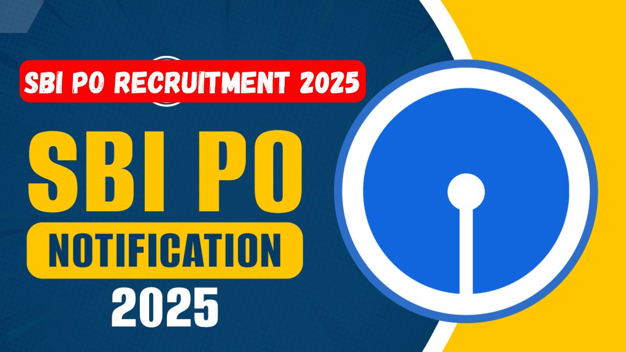 SBI PO Recruitment 2025