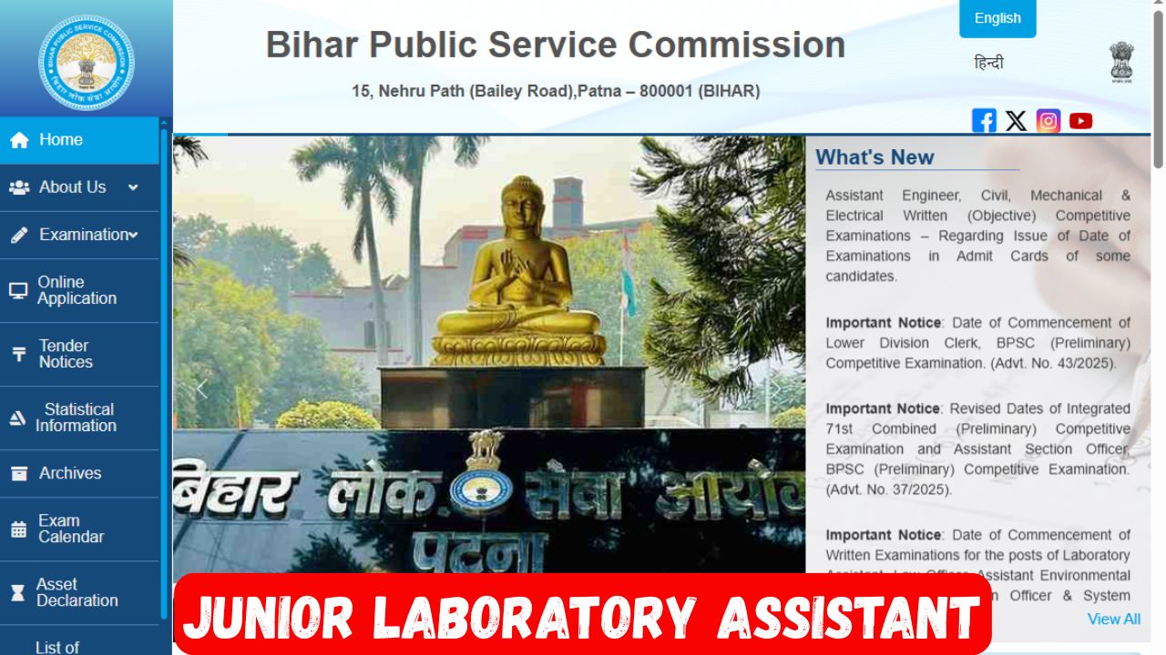 Junior Laboratory Assistant