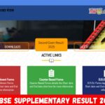 MPBSE Supplementary Result 2025