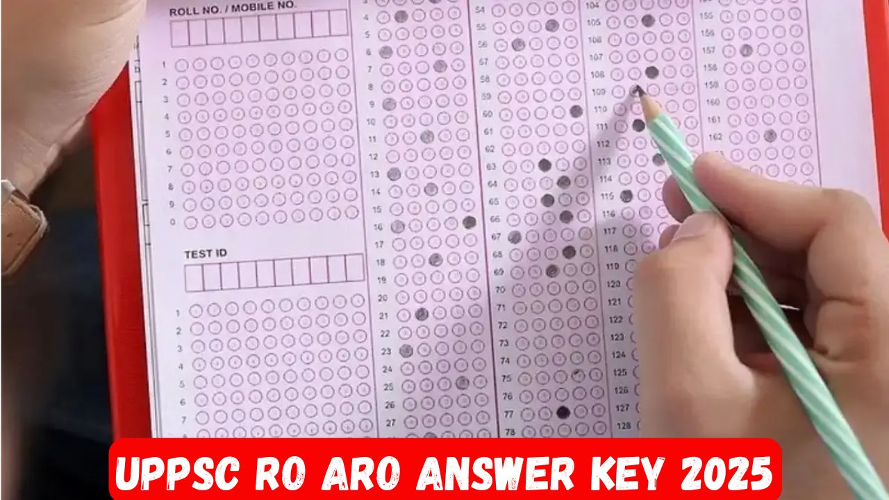 UPPSC RO ARO Answer Key 2025
