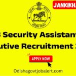 IB Security Assistant Recruitment 2025