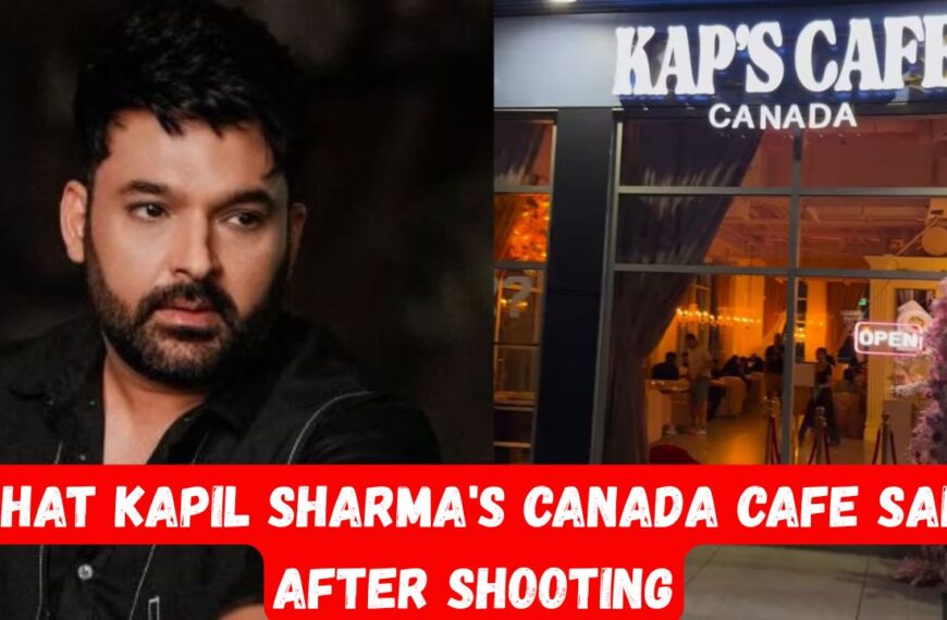 Kapil Sharma Canada Cafe