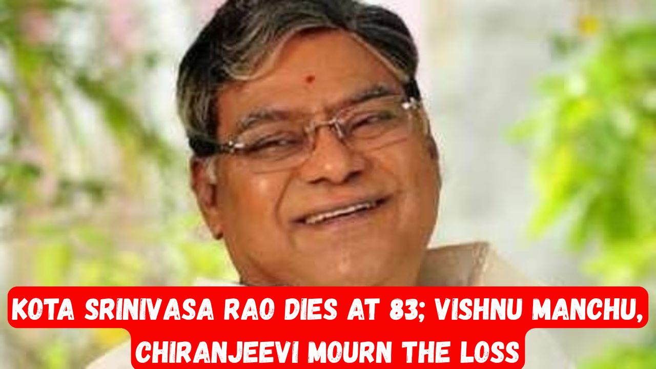 Kota Srinivasa Rao Funeral