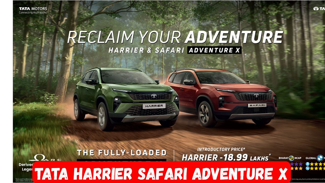 Tata Harrier & Safari Adventure X