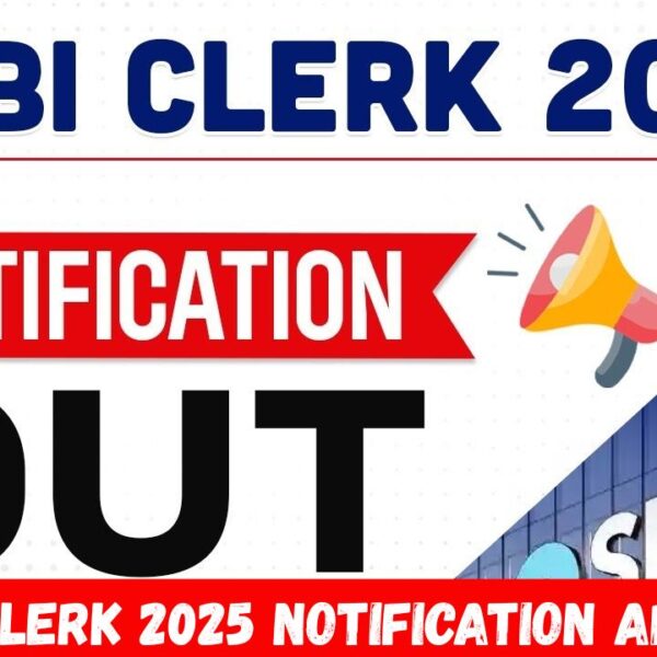 SBI Clerk 2025 Notification