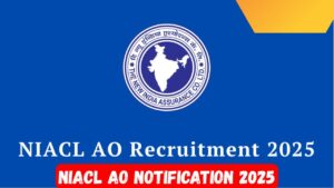 NIACL AO Notification 2025