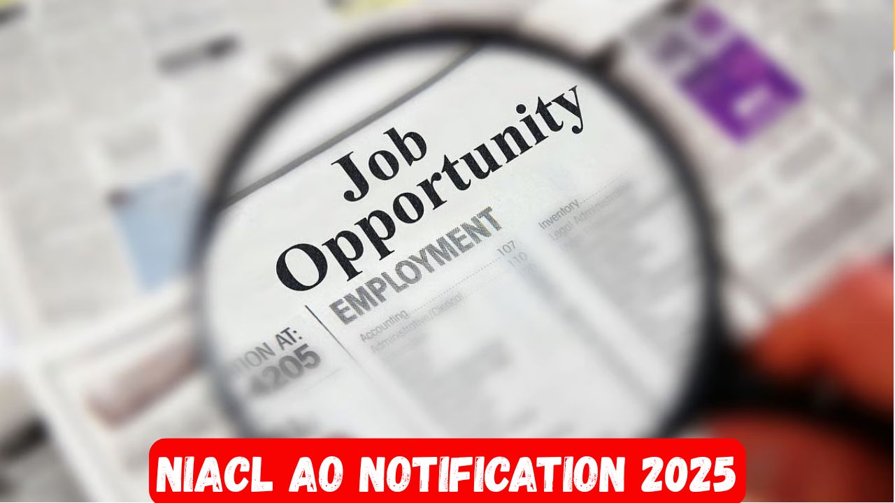 NIACL AO Notification 2025