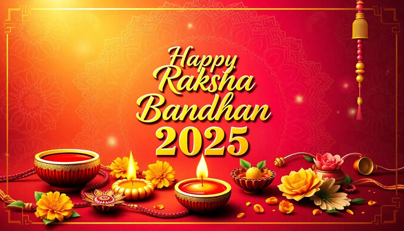 Happy Raksha Bandhan 2025 – Celebrate the Bond of Love